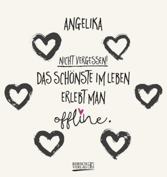 Namenskalender Angelika