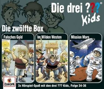 Die drei ??? Kids, 3er Box. Box.12, 3 Audio-CDs