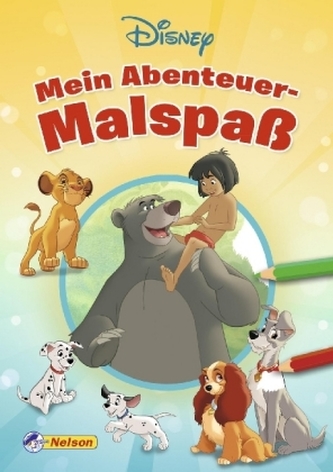 Disney Klassiker: Mein Abenteuer-Malspaß