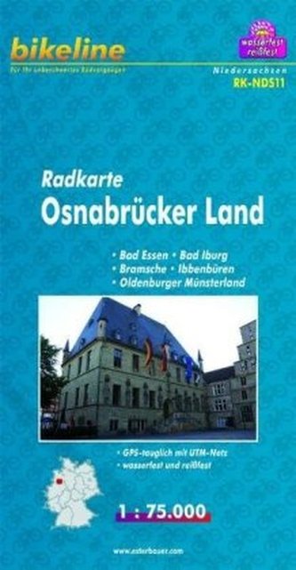 Bikeline Radkarte Osnabrücker Land