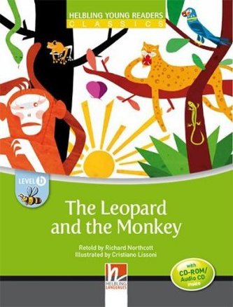 The Leopard and the Monkey, mit 1 CD-ROM/Audio-CD