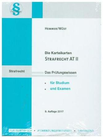 Die Karteikarten Strafrecht AT. Tl.2