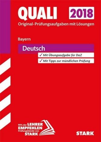 Quali 2018 - Mittelschule Bayern - Deutsch Quali 2018 - Mittelschule Bayern - Deutsch
