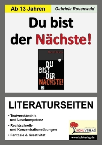 David Klass 'Du bist der Nächste!', Literaturseiten