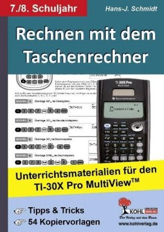 Rechnen mit dem Taschenrechner 7./8. Schuljahr