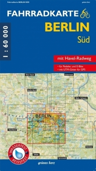 Fahrradkarte Berlin Süd