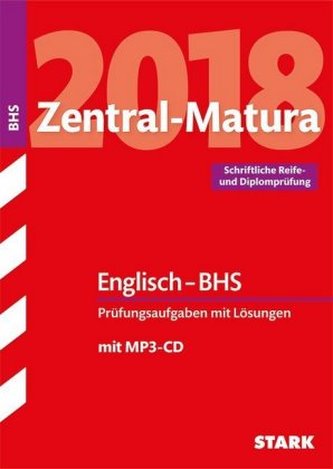 Zentral-Matura 2018 Österreich - Englisch, m. MP3-CD