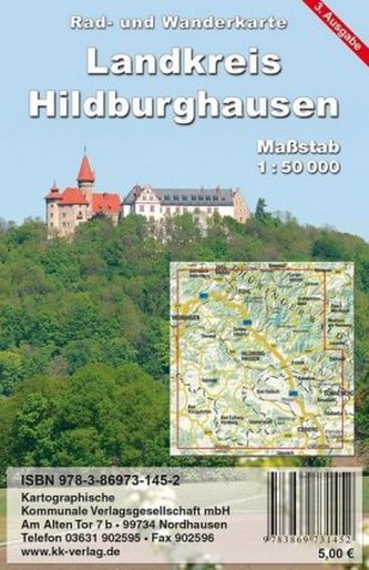 KKV Rad- und Wanderkarte Landkreis Hildburghausen