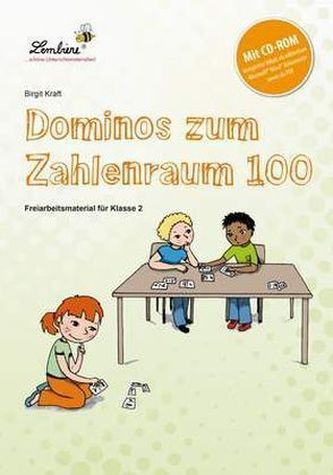 Dominos zum Zahlenraum 100, m. CD-ROM