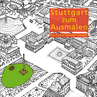 Stuttgart zum Ausmalen