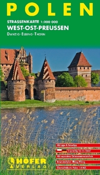 Höfer Straßenkarte Polen, West-Ost-Preußen