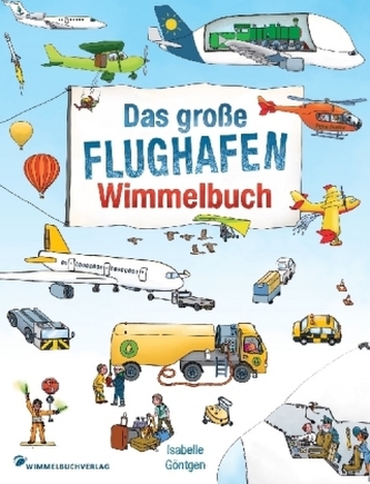 Flughafen Wimmelbuch