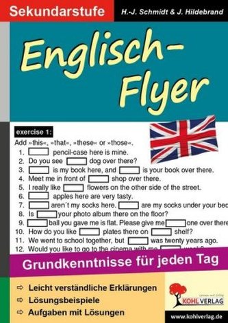 Kohls Englisch-Flyer