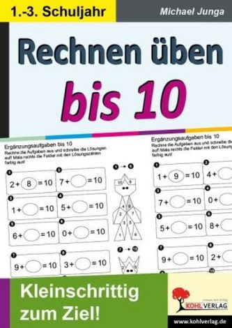 Rechnen üben bis 10