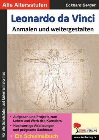 Leonardo da Vinci ... Anmalen und weitergestalten