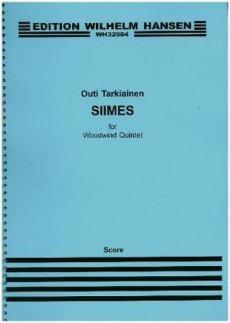 Siimes For Wind Quintet -Score-