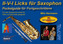 II-V-I Licks für Saxophon - Pocketguide für Fortgeschrittene