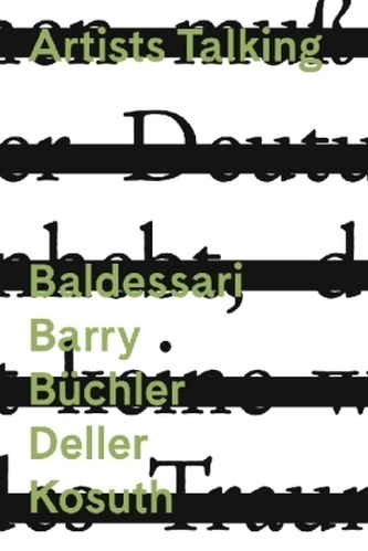 Artists Talking: Conceptual Art Baldessari Barry Büchler Deller Kosuth, 1 DVD-Video