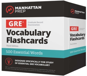 500 Essential Words: GRE Vocabulary Flashcards