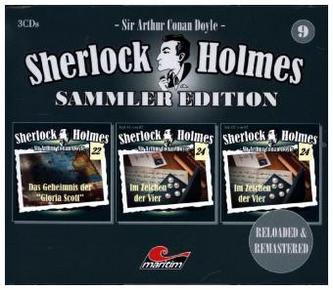 Sherlock Holmes Sammler Edition. Box.9, 3 Audio-CDs