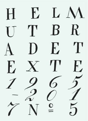 Helmut Brade: Ich zeichne noch Buchstaben