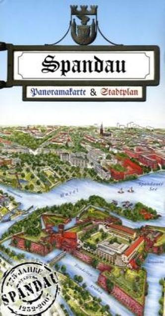 Spandau, Panoramakarte & Stadtplan