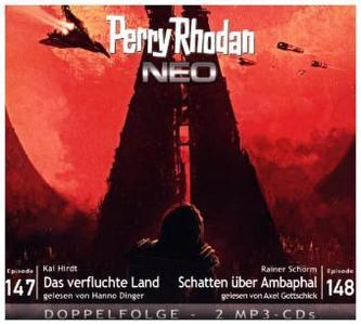 Perry Rhodan NEO - Das verfluchte Land / Schatten über Ambaphal, 2 MP3-CDs