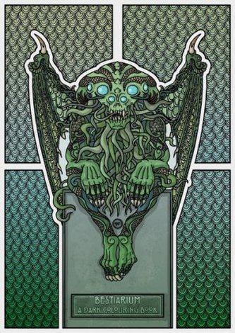 Bestiarium - A Dark Colouring Book