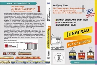 Die Fahrzeuge der Jungfraubahnen. Tl.1, 1 DVD Die Fahrzeuge der Jungfraubahnen. Tl.1, 1 DVD