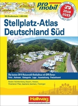 promobil Stellplatz-Atlas Deutschland Süd 2018/2019