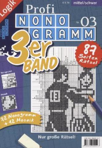 Profi-Nonogramm 3er-Band. Nr.3