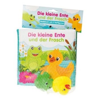 Badebuch Die kleine Ente und der Frosch