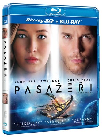 Pasažéři Blu-ray