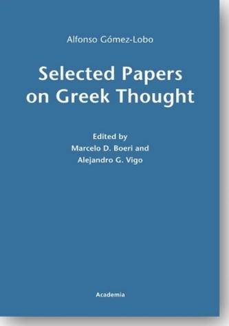 Selected Papers on Greek Thought