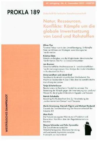 Natur, Ressourcen, Konflikte: Kämpfe um die globale Inwertsetzung von Land und Rohstoffen