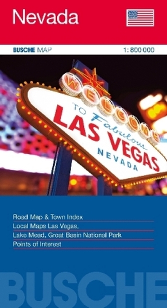 Busche Map USA Nevada