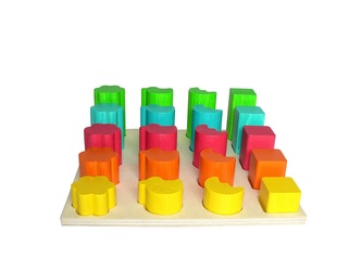 Hess Vkládací tvary barevné