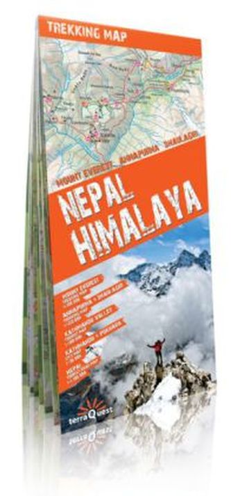 Comfort! map, Trekking Map Nepal Himalaya