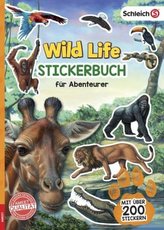 Schleich Wild Life Stickerbuch für Abenteurer