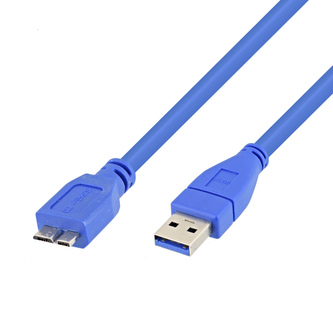 Propojovací kabel USB 3.0 A (M) / USB 3.0 micro B (M), 1m
