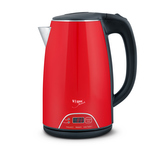 Rychlovarná konvice dvouplášťová, LCD displej, červená WK17DGCX VIGAN Mammoth
