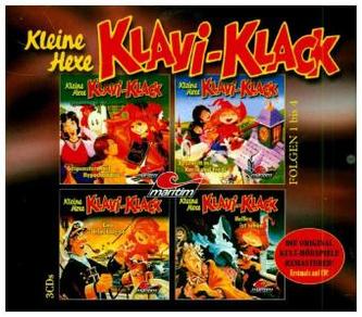 Kleine Hexe Klavi-Klack, 3 Audio-CD
