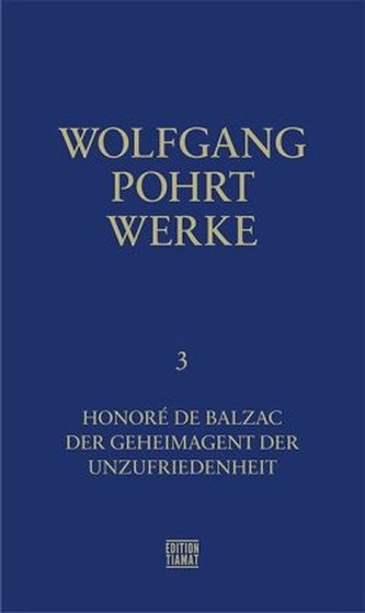 Honoré de Balzac / Der Geheimagent der Unzufriedenheit
