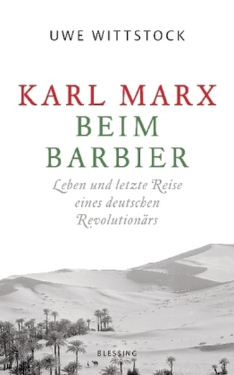 Karl Marx beim Barbier