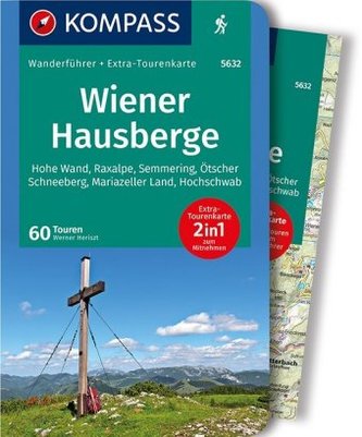 Kompass Wanderführer Wiener Hausberge, m. 1 Karte