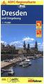 ADFC-Regionalkarte Dresden und Umgebung mit Tagestouren-Vorschlägen, 1:75.000, reiß- und wetterfest, GPS-Tracks Download