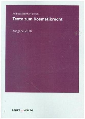 Texte zum Kosmetikrecht