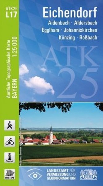 ATK25-L17 Eichendorf (Amtliche Topographische Karte 1:25000)