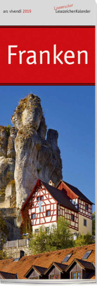 Lesezeichenkalender: Franken 2019