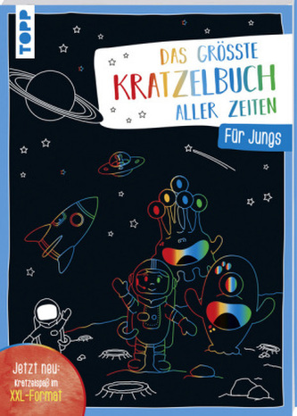 Das größte Kratzelbuch aller Zeiten für Jungs